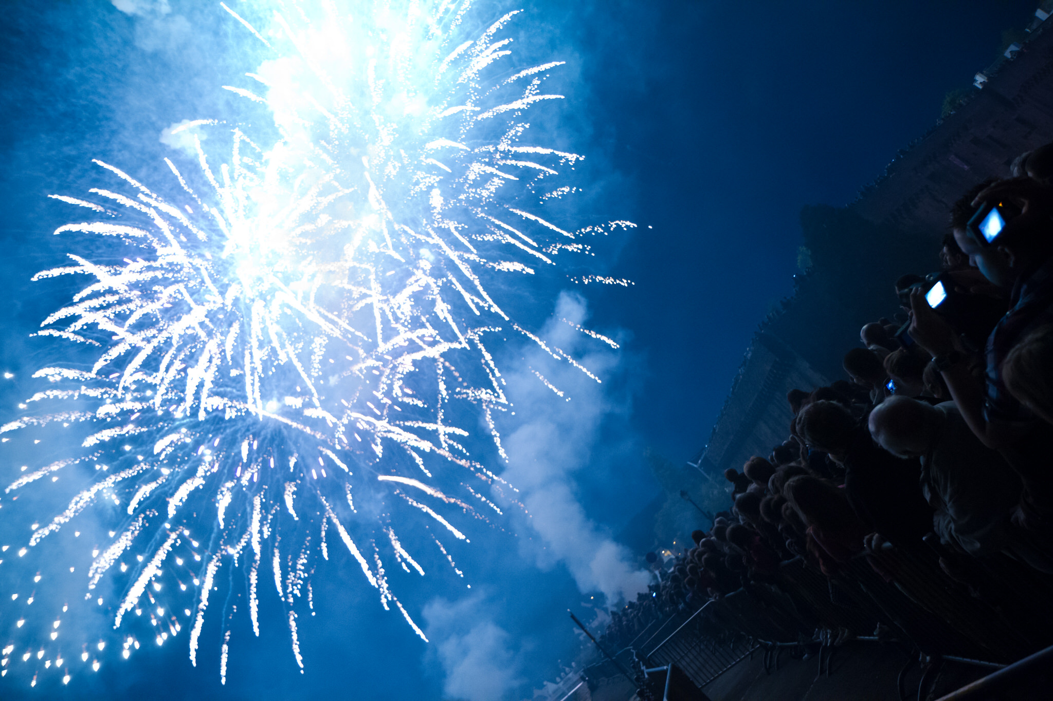 Feu d'artifice à Lorient