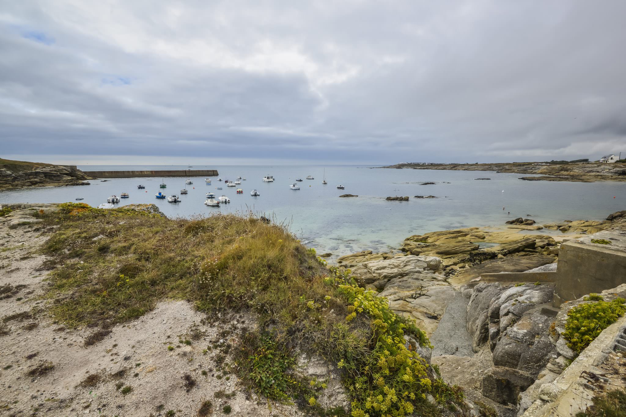 Vue sur port Kerroch