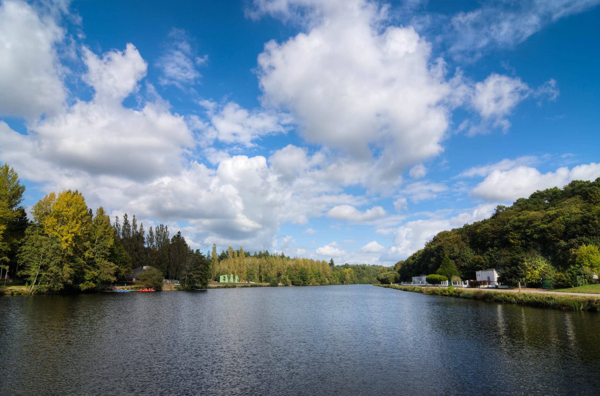 Le Blavet, panoramique, Inzinzac-Lochrist (Morbihan)