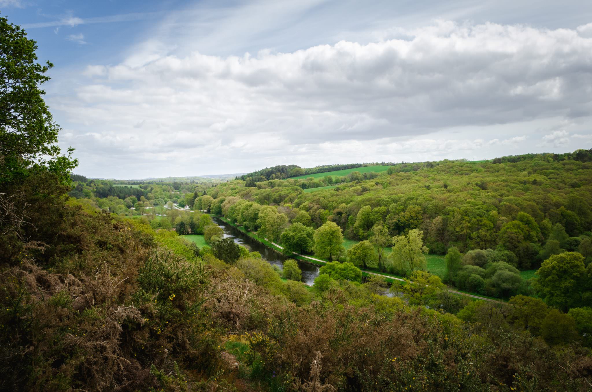 Quistinic, paysage campagne