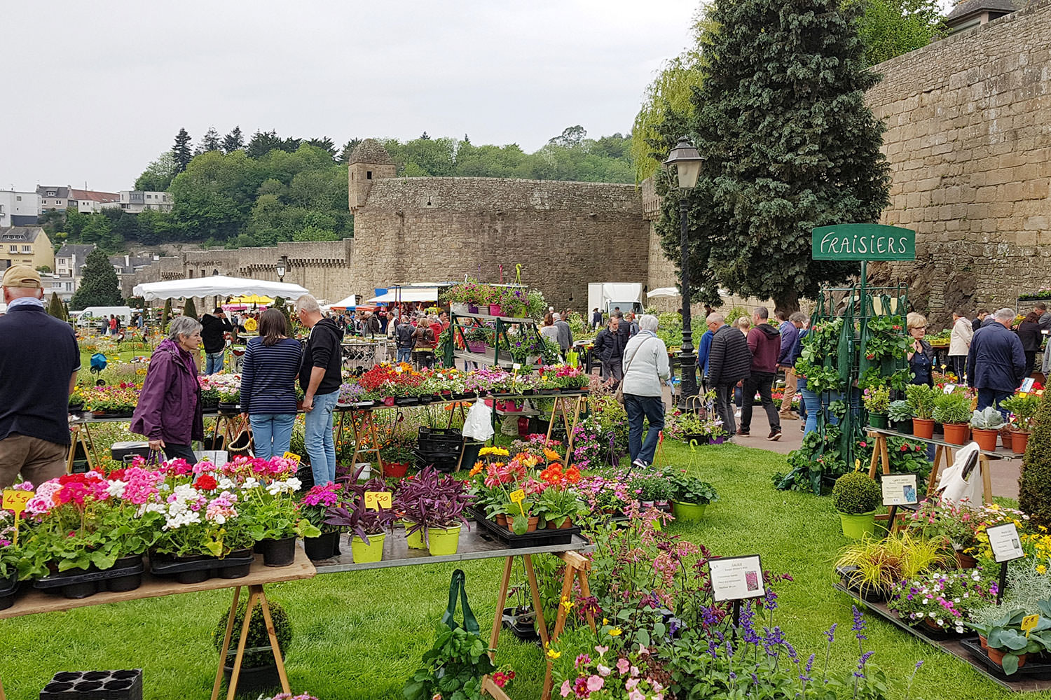 La foire aux plantes, le 1er mai à Hennebont