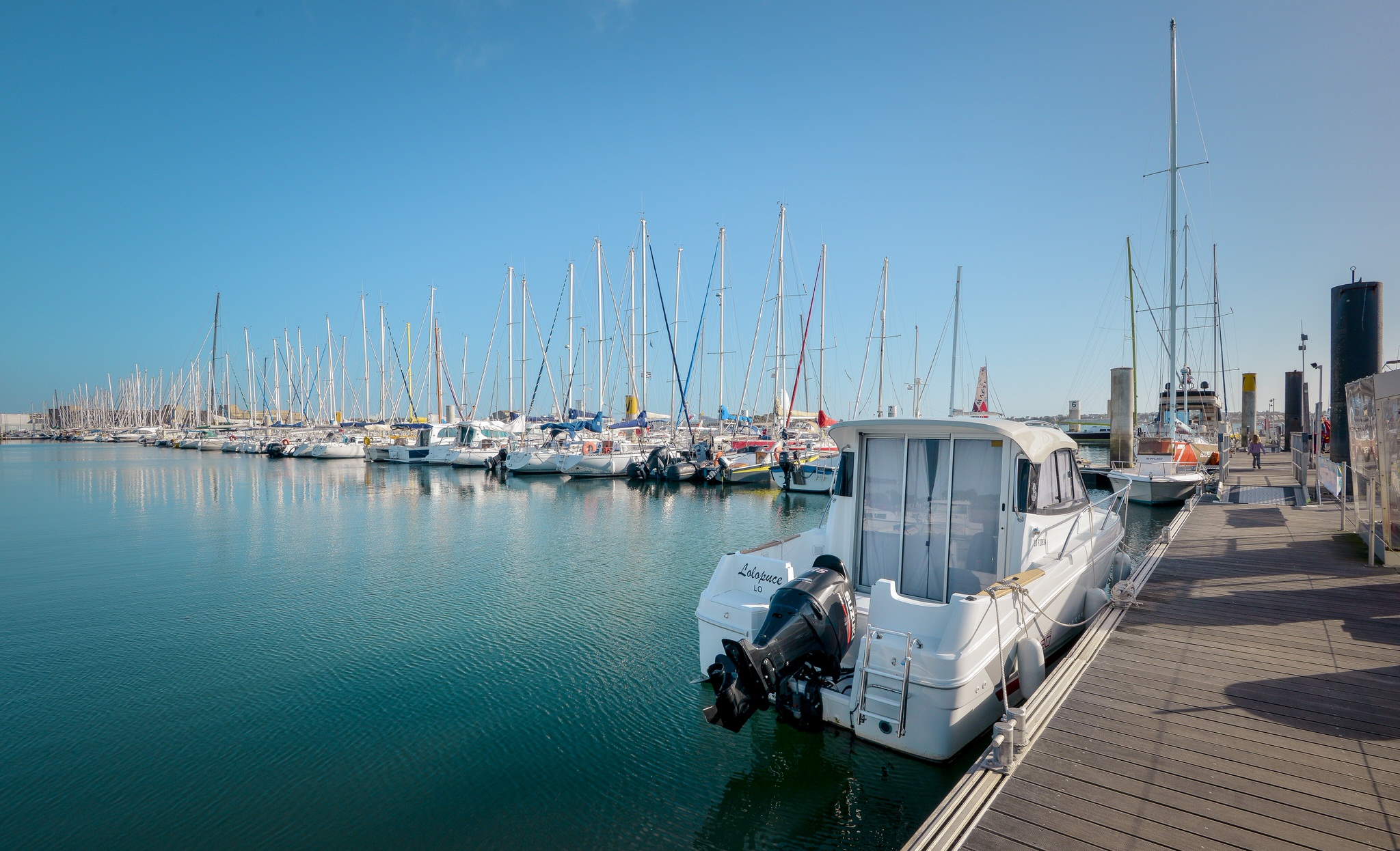 Location de bateau au port de Kernével à Larmor-Plage (Morbihan)