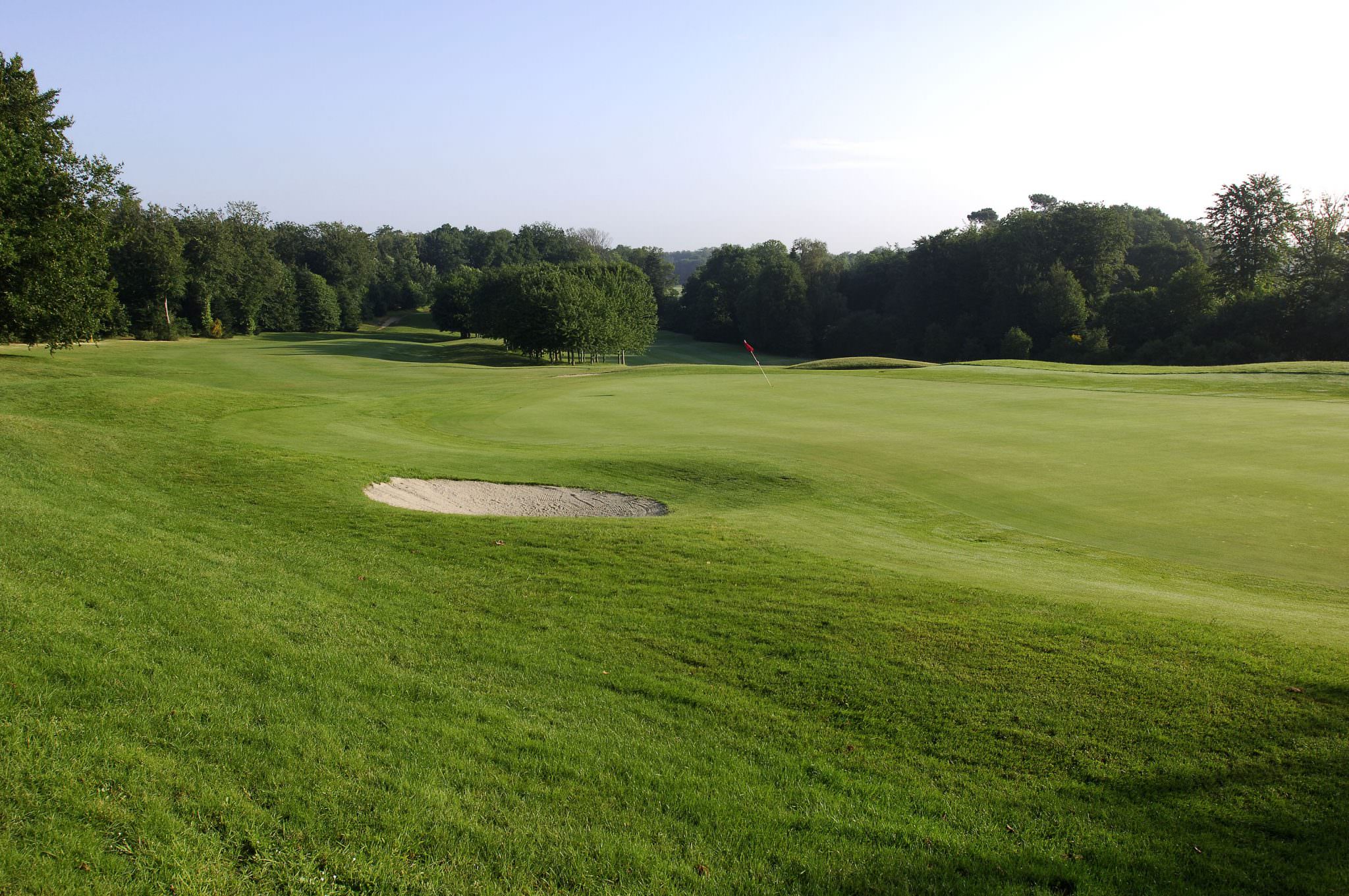 Terrain de golf à Quéven, à Lorient Bretagne Sud (Morbihan)