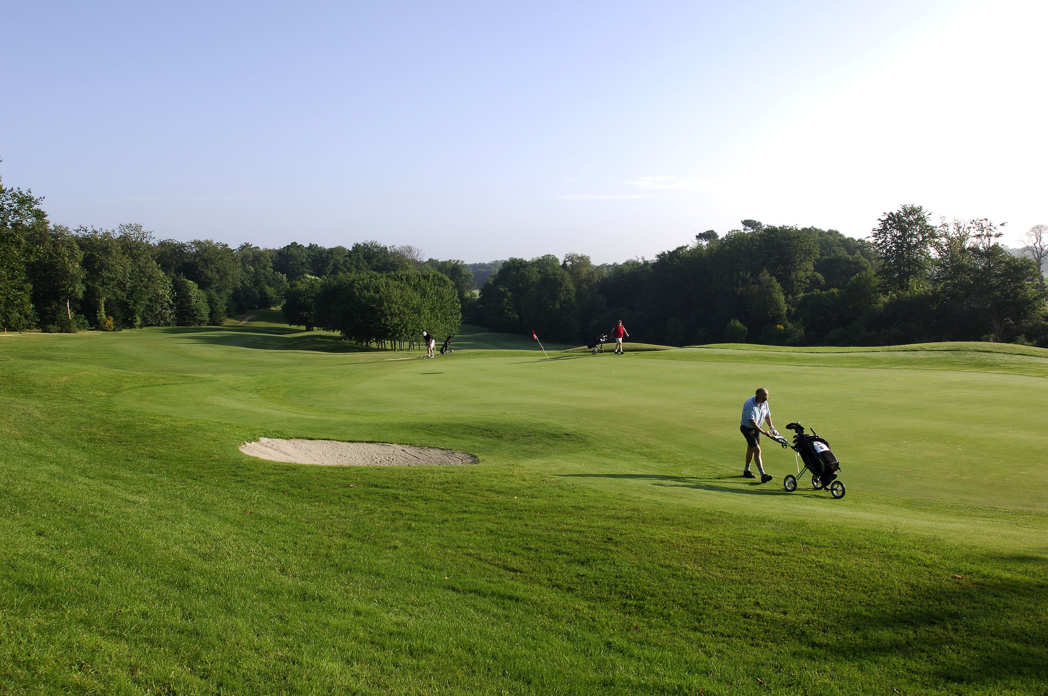 Les golfs de Ploemeur et Queven