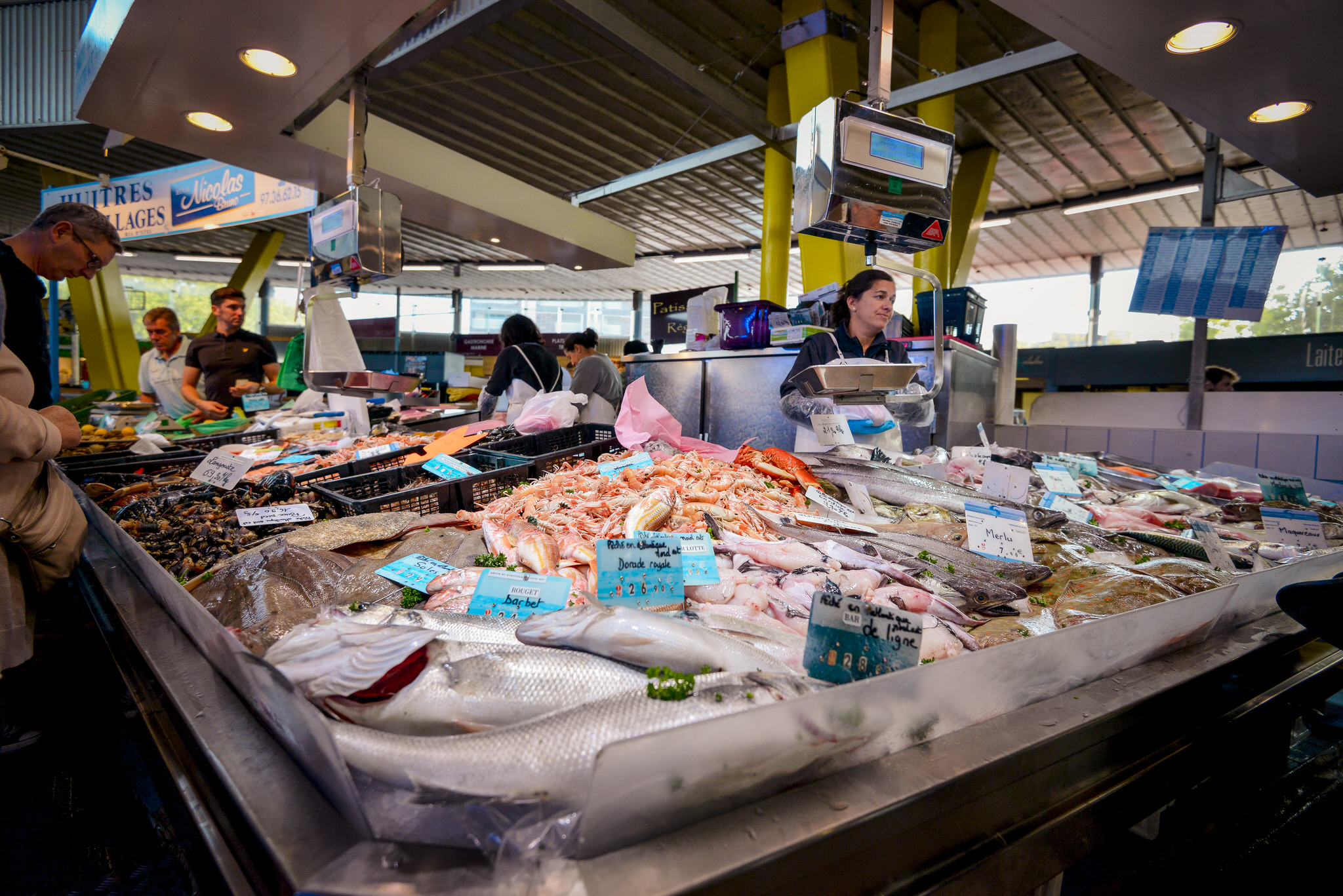 Marché des Halles de Merville à Lorient