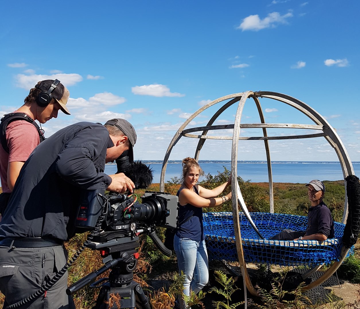 Accueil Presse TV à l'Ile de Groix