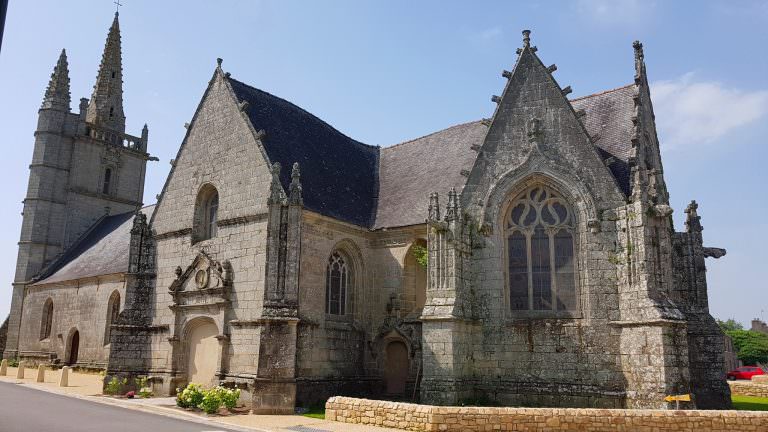 Eglise de Saint Yves à Bubry (Morbihan)