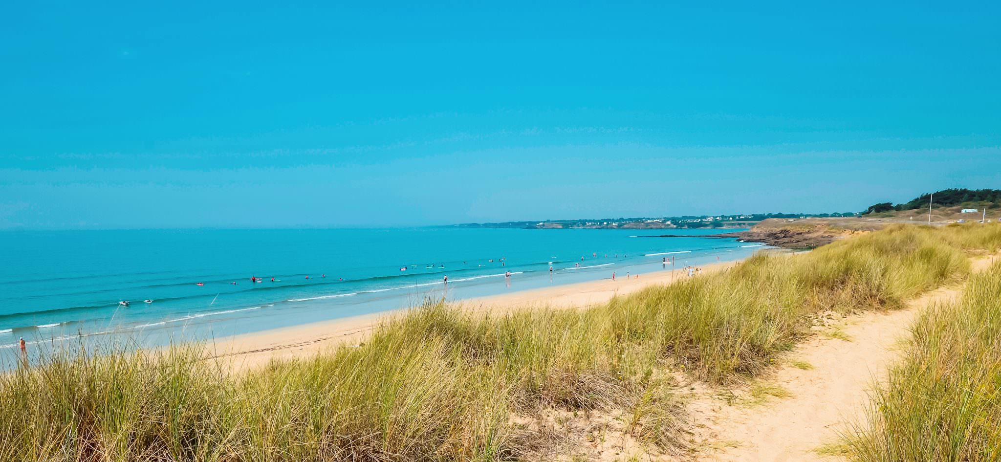 Plage du Loch à Guidel