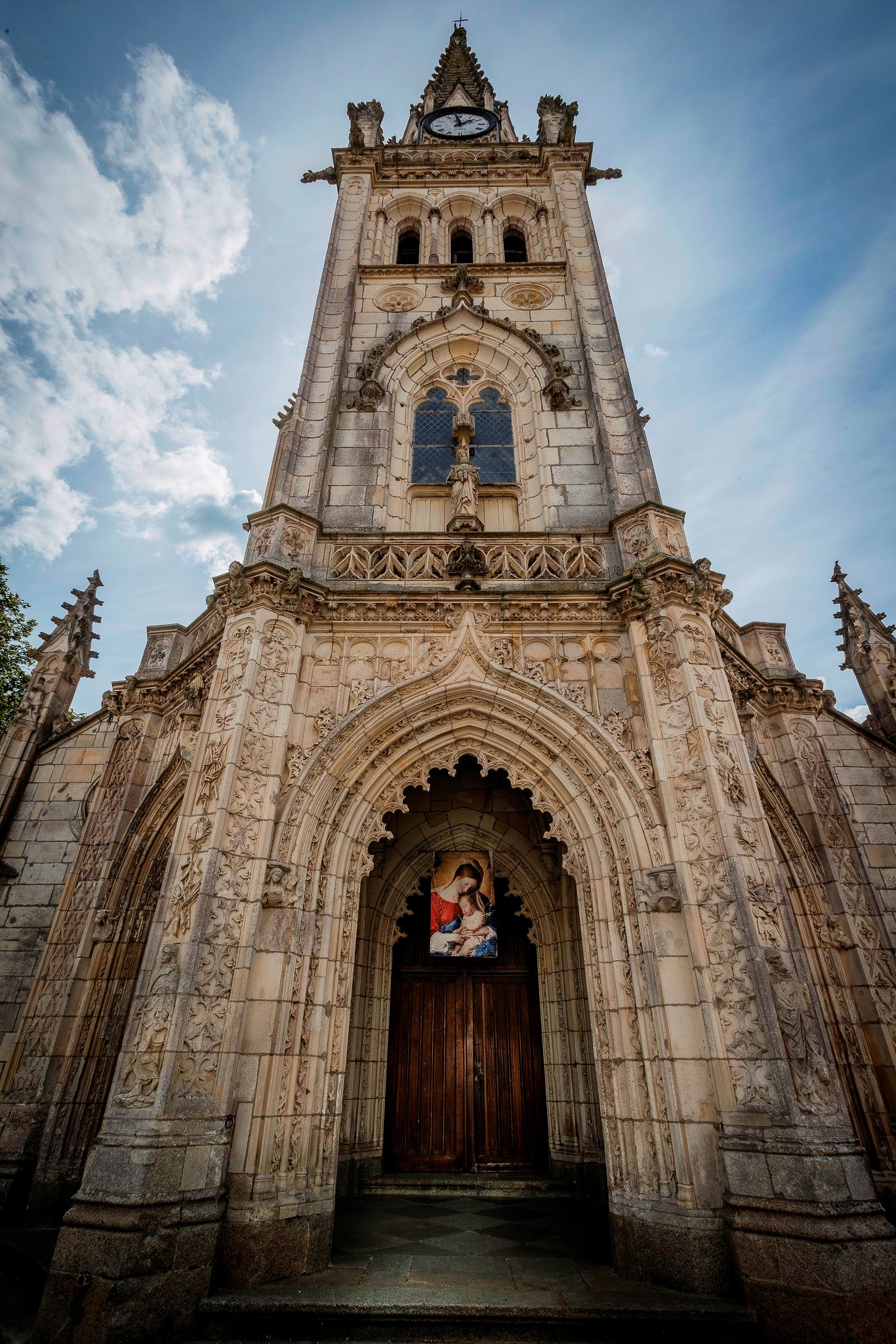 Eglise Notre-dame-de-bonne-nouvelle à Kerentrech, Lorient (Morbihan)