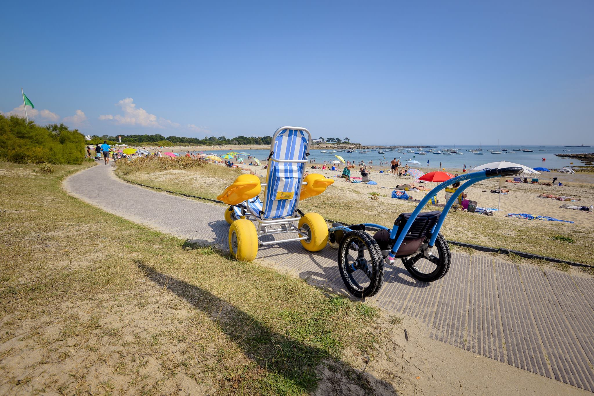 Plage accessible l'Anse du Stole Ploemeur