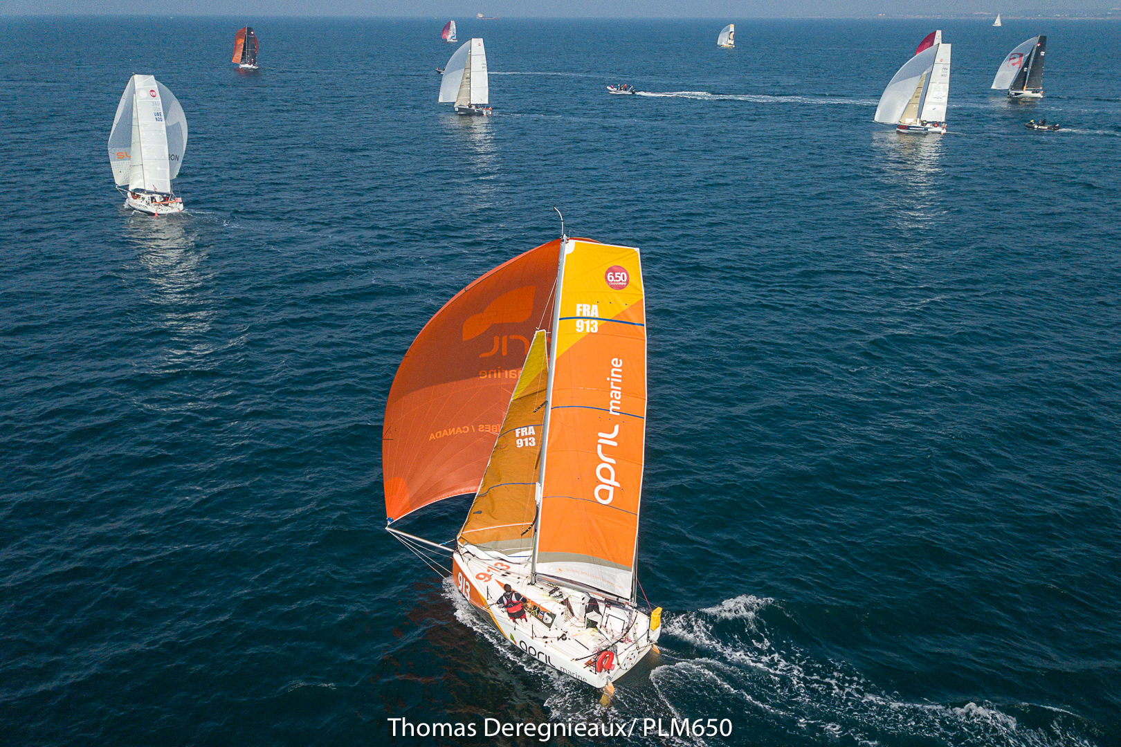 Lorient, voilier April Marine lors de la course la Plastimo