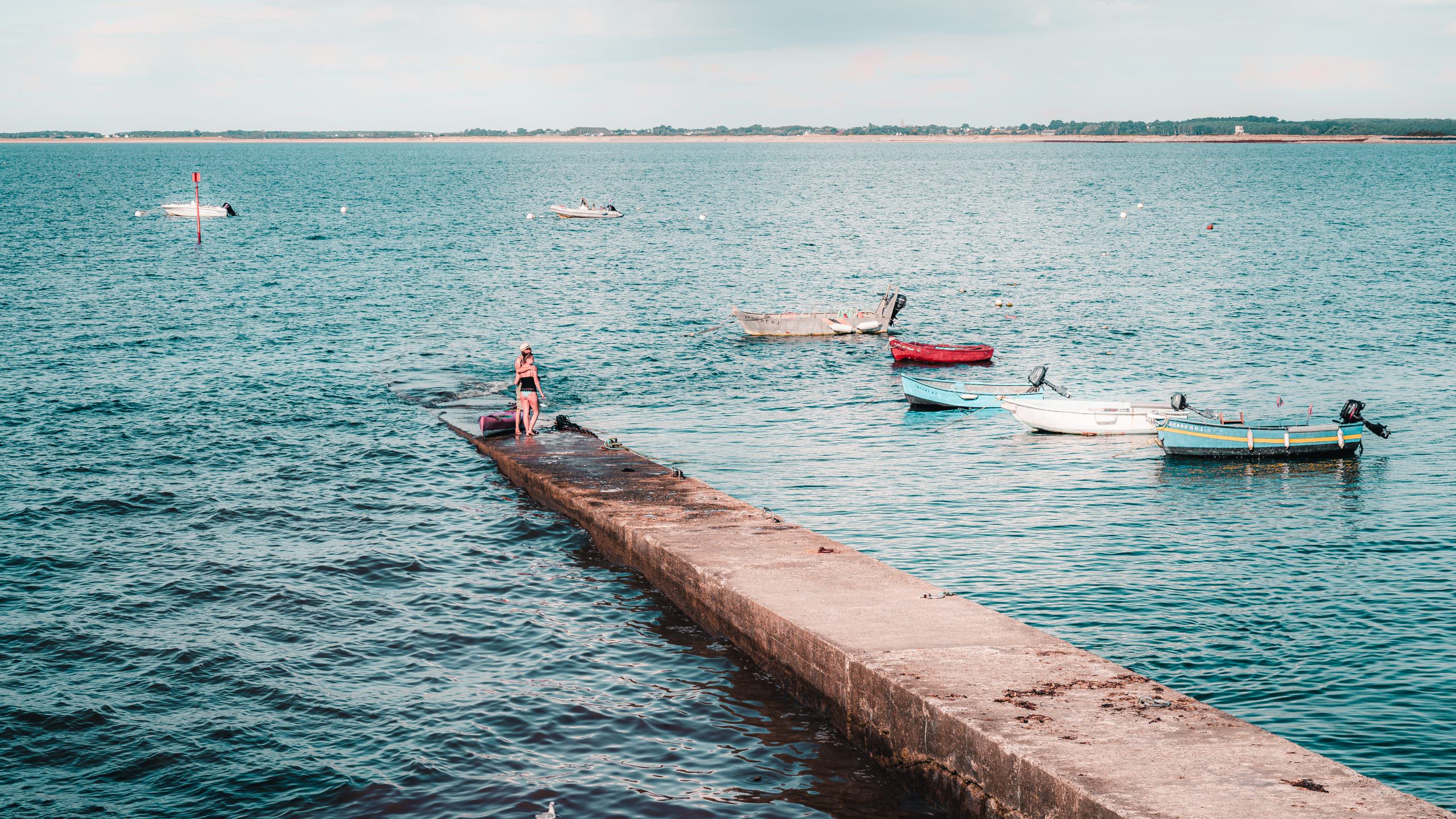 Port de Porh Guerh à Gâvres (Morbihan)