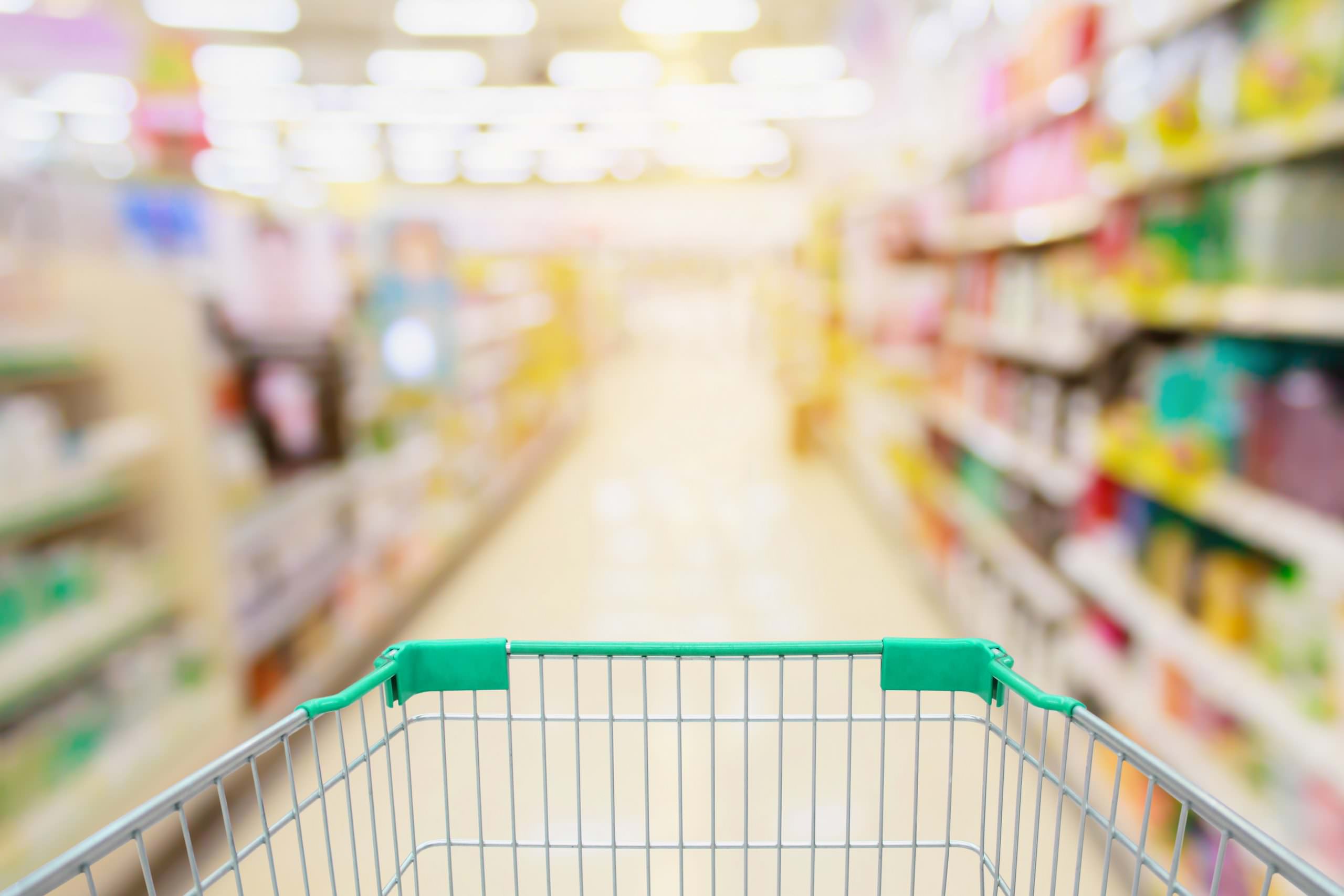 Supermarché, magasin d'alimentation à Lorient Bretagne Sud (Morbihan)