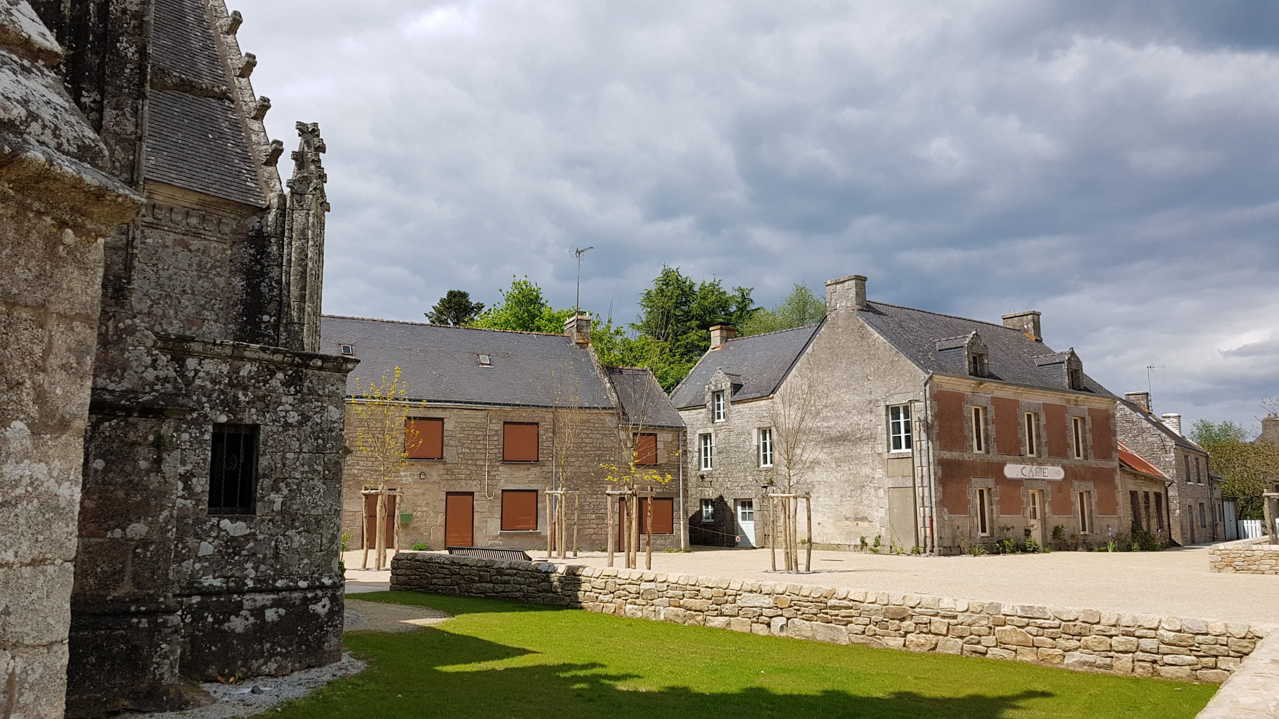 Bourg de Saint-Yves à Bubry (Morbihan)