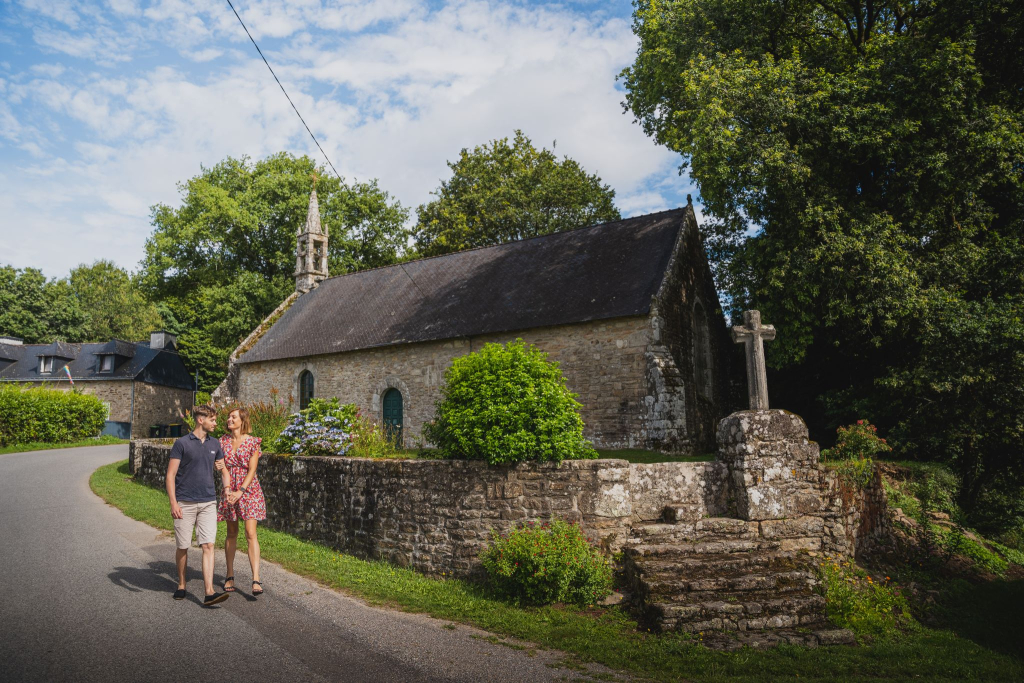 Randonnée entre les chapelles de Quistinic (Morbihan)