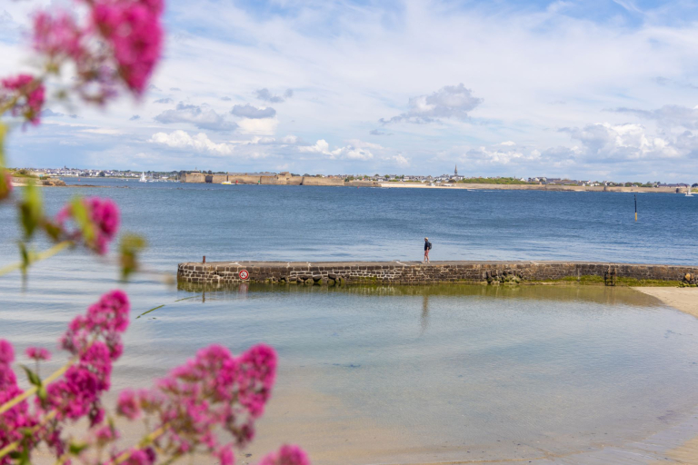 Balade sur la pointe des blagueurs à Larmor-Plage (Morbihan)