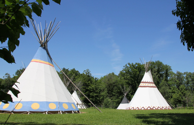 Les tipis pour des nuits insolites à Languidic (Morbihan)