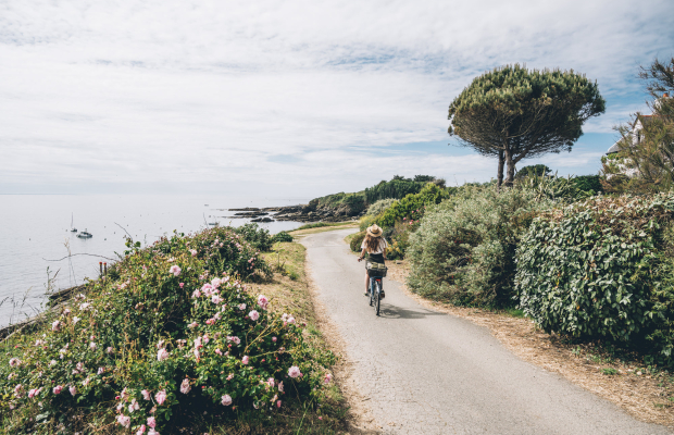 Balade à vélo sur l'île de Groix (Morbihan)