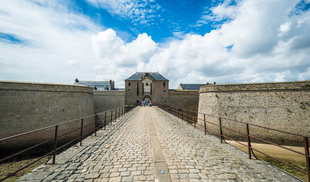 Entrée de la Citadelle de Port-Louis (Morbihan)