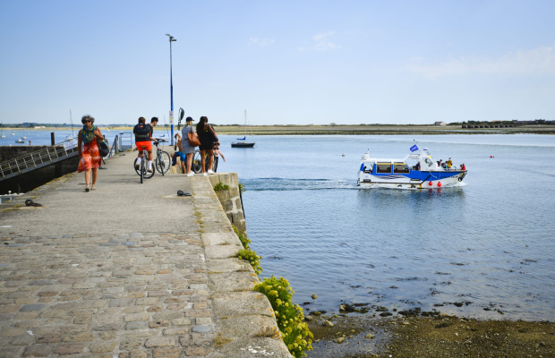 Embarcadère de Locmalo à Port-Louis (Morbihan)