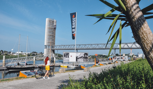 Balade à vélo à Lorient La Base (Morbihan)